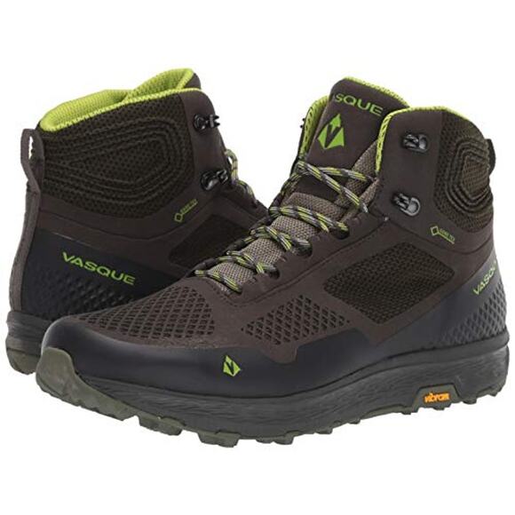 NWT Vasque Breeze LT Low GTX Hiking Shoes – Beluga/Lime, Men’s 10.5 M main image 7